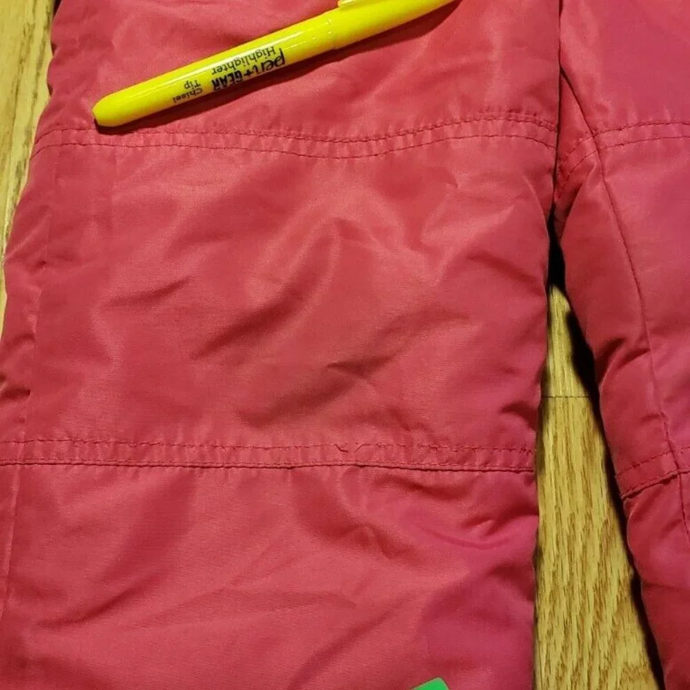 London Fog Girls Snow Overalls Bibs  Size: 3T  Pink